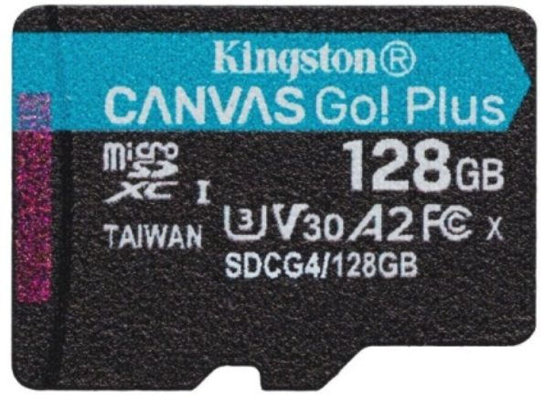 Imagen extra Kingston MicroSDXC 128GB UHS-I U3 V30 Clase 10 200MB/s con adaptador SD