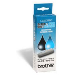 Brother LC03BC Negro/Cyan Original Print