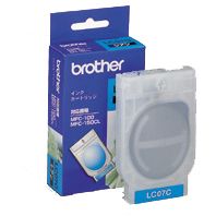 Brother LC07C Cyan Original Print