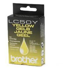Brother LC50Y Amarillo Original Print
