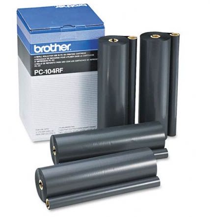 Brother PC104RF Original Ribbon Refills x 4