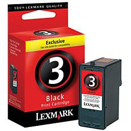 Lexmark No.3 Original Negro
