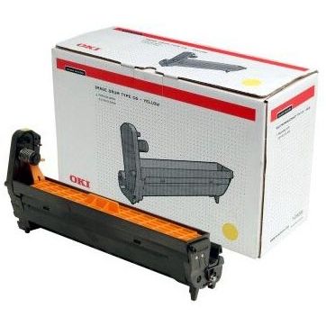 Oki C5100 C5200 C5300 C5400 Tambor Original Amarillo 42126605