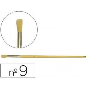 Pincel oleo plano Numero 9
