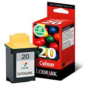 Lexmark 20 Color Original Z42 Z53 X80 F4270 15MX120E