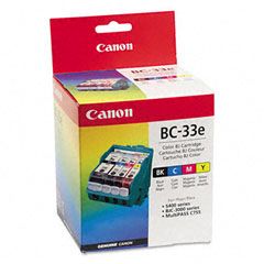Canon BC-33e Cabezal Color con 4 Color Original Ink Tanks