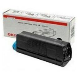 Oki C5100 C5200 C5300 C5400 Original Negro Toner 42127408 