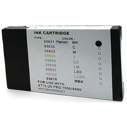 Cartucho alternativo a Epson T5635 Light Cian C13T563500  Tinta barata