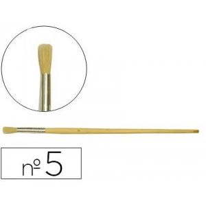 Pincel oleo plano Numero 5