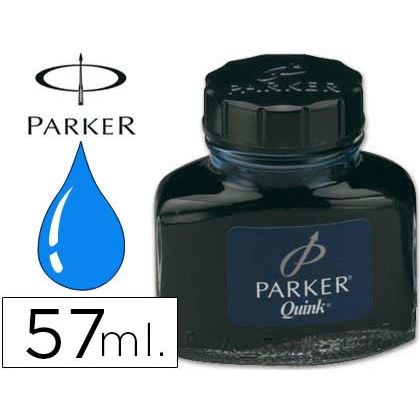 Tintero Parker Azul Permanente 57ml Quink Tinta estilografica
