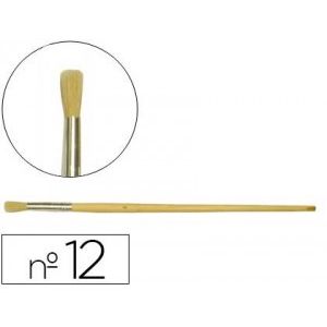 Pincel oleo plano Numero 12