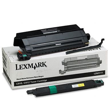 Lexmark C910 C912 C920 Original Negro Toner 12N0771