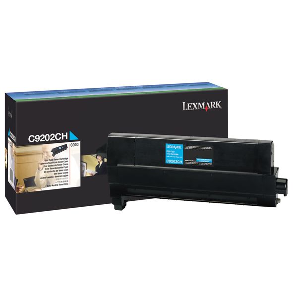 Lexmark C9202CH Original Cyan Toner C920