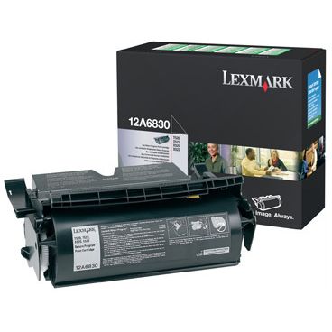 Lexmark T520 T522 Original Negro Toner 12A6830