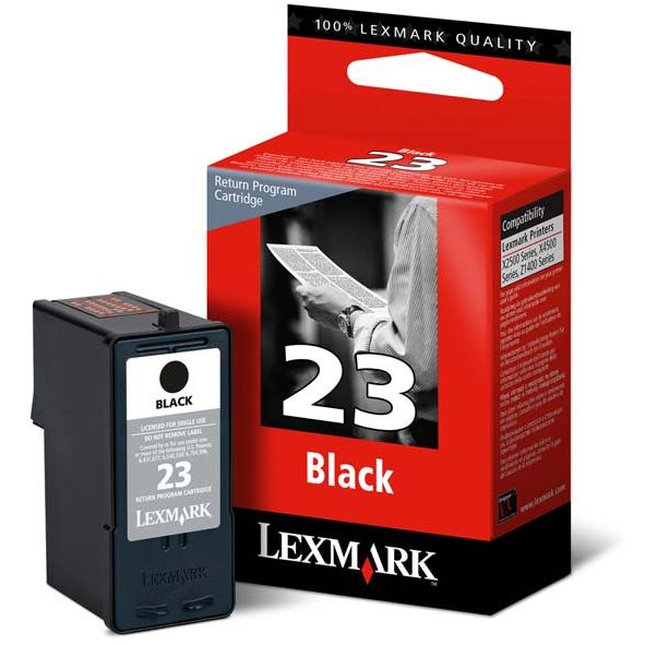 Lexmark 23 Original Negro Z1400 X3500 18C1523E