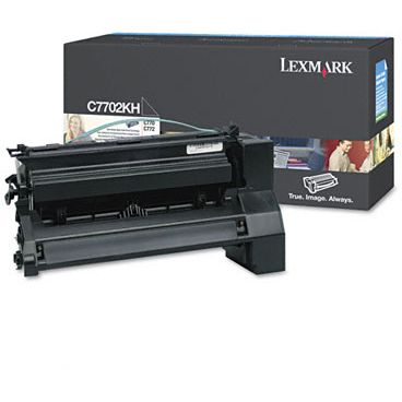 Lexmark C7702KH Original Negro Alta Capacidad Toner