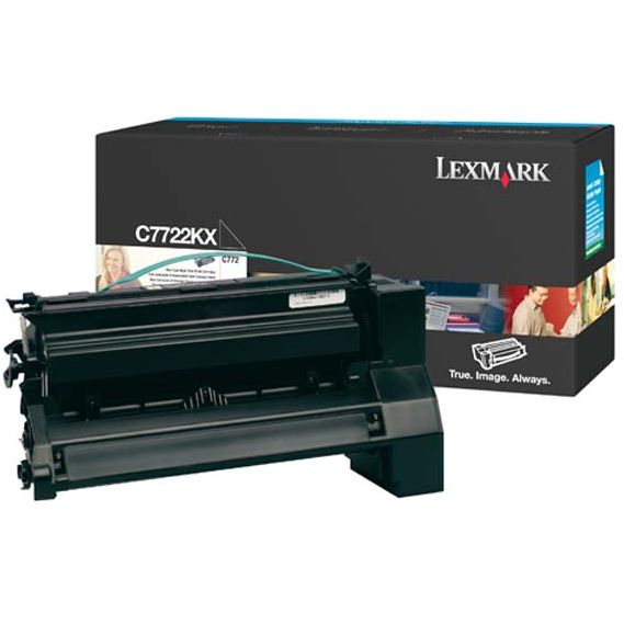 Lexmark C7722KX Original Negro Extra Alta Capacidad Toner