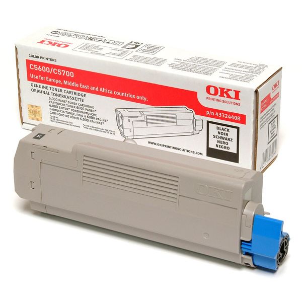 Oki 43324408 Original Negro Toner C5600 C5700