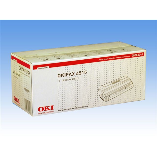 Oki 09004245 Original Negro Toner + Tambor OKIFAX 4515