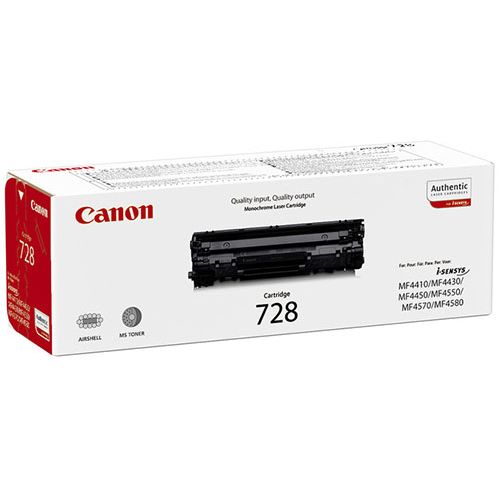 Canon 728 Negro Original CRG-728 3500B002 CRG728