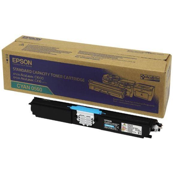 Epson Aculaser C1600 CX16 Toner Cyan Original C13S050560