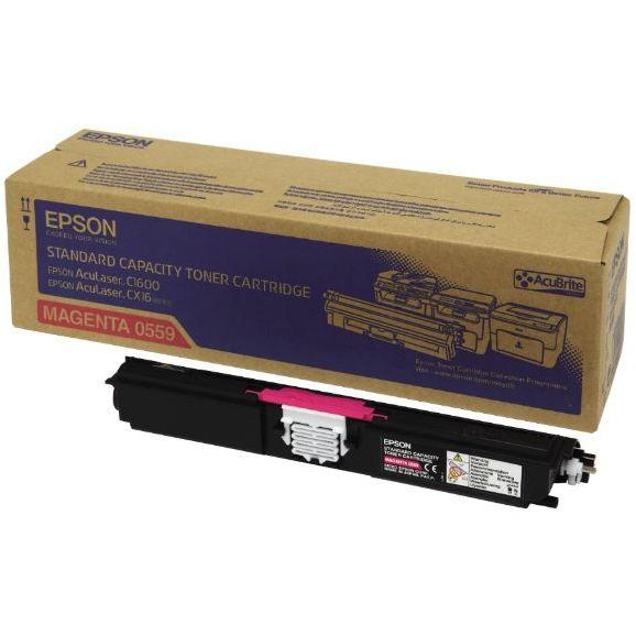 Epson Aculaser C1600 CX16 Toner Magenta Original C13S050559