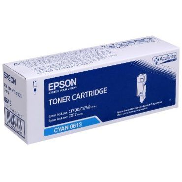 Epson Aculaser C1700 Cian Original ALTA CAPACIDAD Toner C13S050613