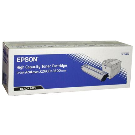 Epson C2600 Original ALTA CAPACIDAD Negro Toner C13S050229