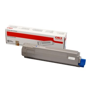 OKI C801 / C821 Cian Original Toner 44643003 C801DN C801N C821DN C821N