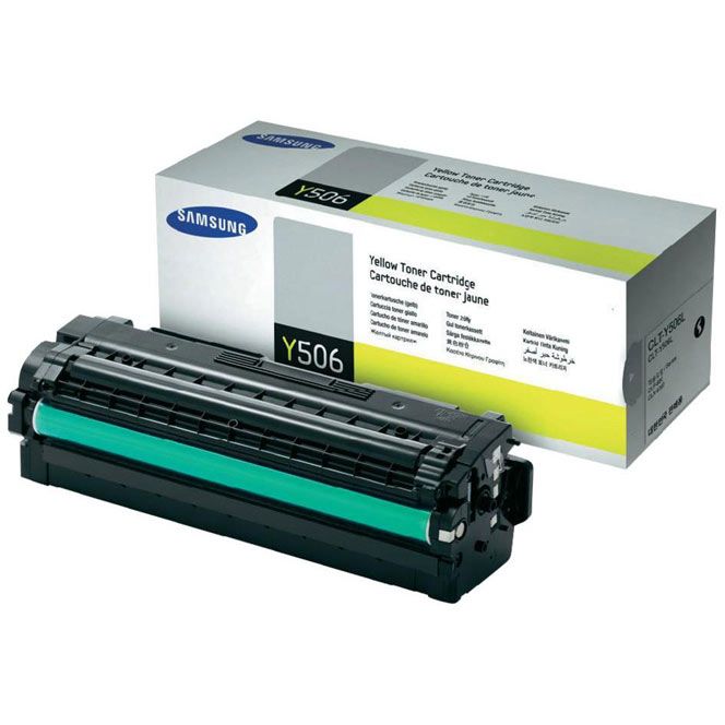 Samsung CLT-Y506L Amarillo Original ALTA CAPACIDAD Toner CLP-680 CLX-6260 SU515A