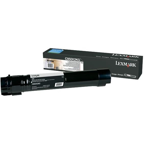 Lexmark C950de Original Negro EXTRA ALTA CAPACIDAD Toner C950X2KG