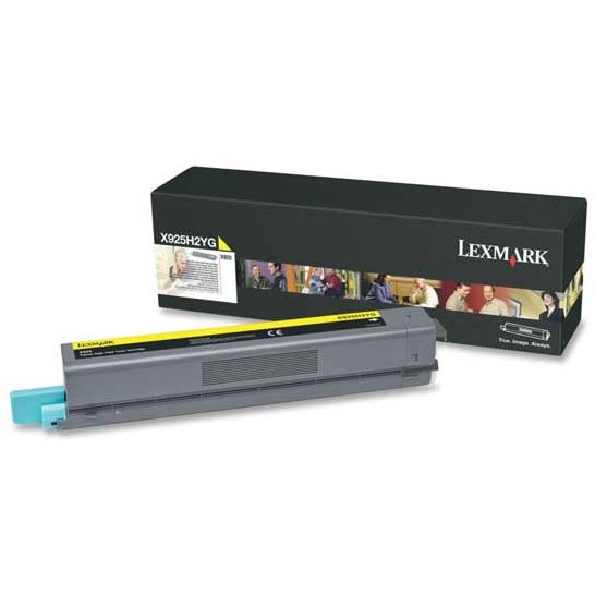 Lexmark X925H2YG Original Amarillo ALTA CAPACIDAD Toner X925