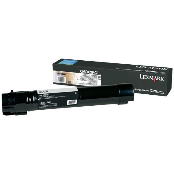 Lexmark X950X2KG Original Negro ALTA CAPACIDAD Toner X950