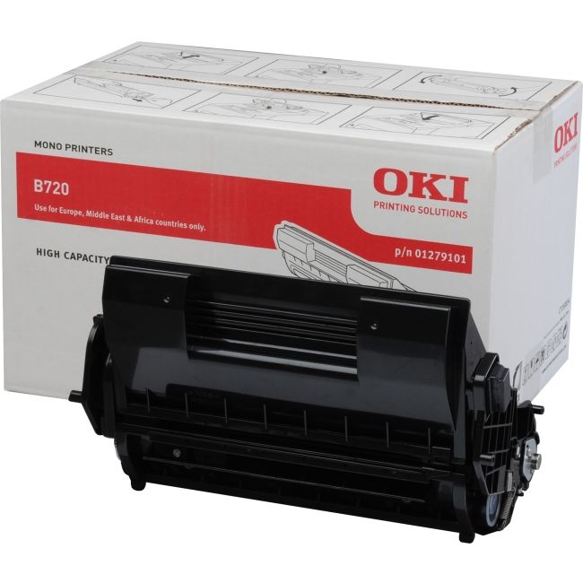 Oki 01279101 Original ALTA CAPACIDAD Negro Toner B720