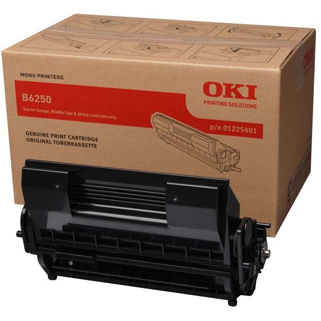Oki 01225401 Original Negro Toner + Tambor B6250
