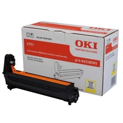Oki 44318505 Tambor Original Amarillo C711