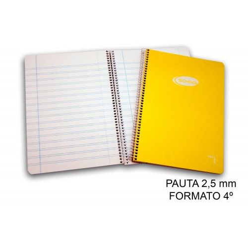 Imagen extra Cuaderno Cuarto, Tapas Blandas, Pauta 2.5mm 80 Hojas