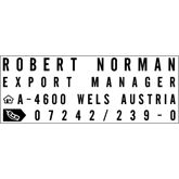 Imagen extra Imprentilla sello automatico personalizable PRINTY 4912 TYPO 47x18mm 4 Lineas