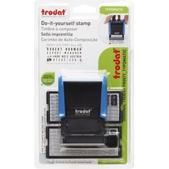 Imagen extra Imprentilla sello automatico personalizable PRINTY 4912 TYPO 47x18mm 4 Lineas