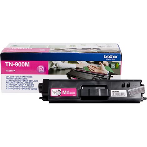 Brother TN900 Magenta Toner Original TN-900M