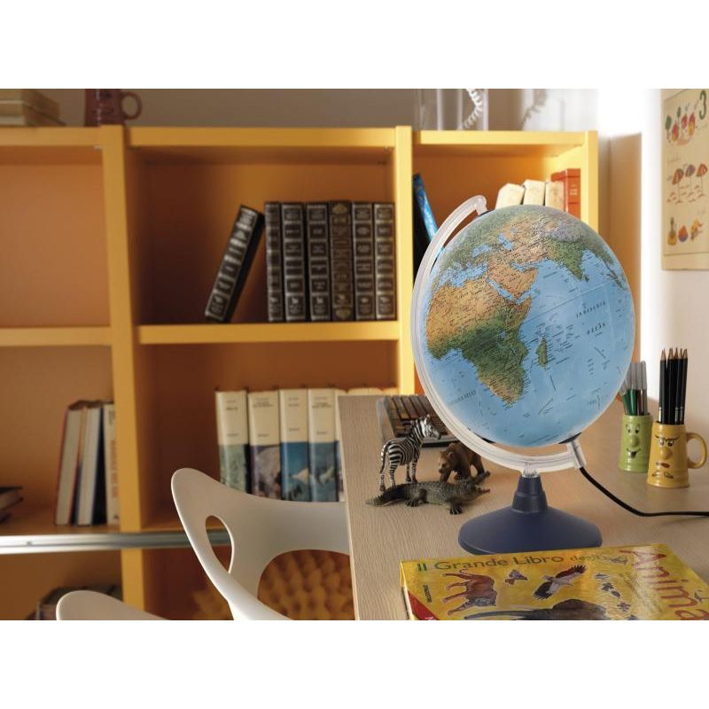 Globo Terraqueo Español Esfera Elite Luminosa 30 Cm Con App Con