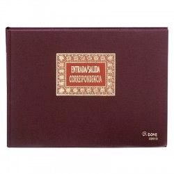 Libro Entrada y salida correspondencia, Folio apaisado, 100 Hojas. DOHE 09919