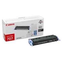 Canon 707 Original Negro Toner CRG-707BK 9424A004 LBP5000 LBP5100