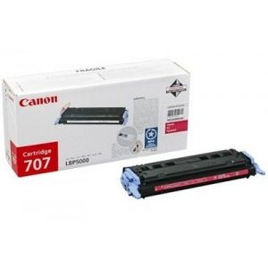 Canon 707M Original Magenta Toner CRG-707M 9422A004 LBP5000 LBP5100