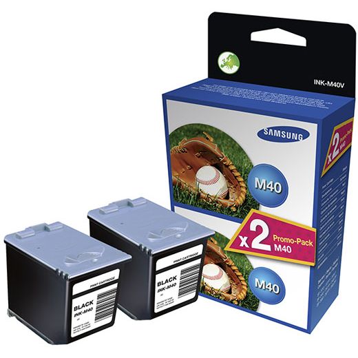 Samsung M40 Original Negro Pack 2 Cartuchos INK-M40V
