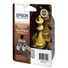 PACK 2 unidades Epson T051 Negro Twin Pack Original C13T051142