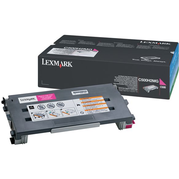 Lexmark C500 X500 X502 Original Magenta Toner C500H2MG