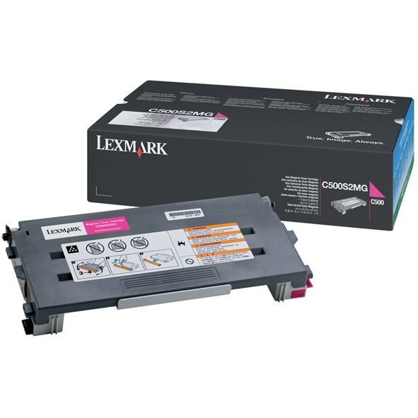 Lexmark C500 X500 X502 Original Magenta Toner C500S2MG