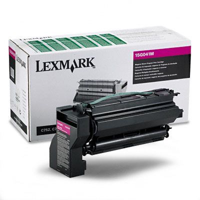 Lexmark C752 C760 C762 Original Magenta Toner 15G041M